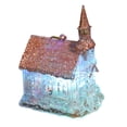 thumbnail image 4 of Decoración navideña de pueblo iluminada, colgantes con cuerda para árbol de Navidad. Rosa, 4 of 9