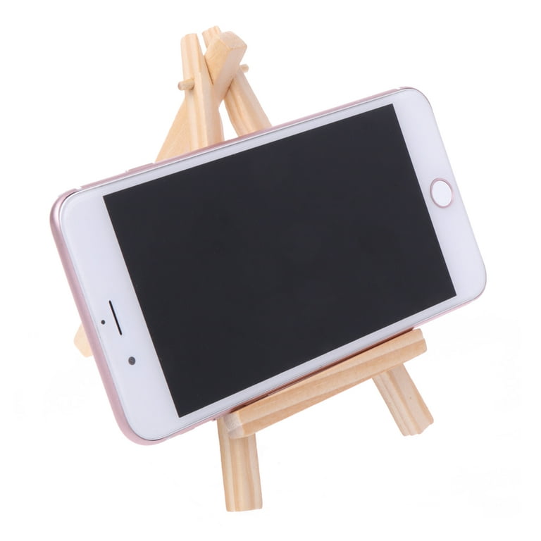 PLAFOPE 8pcs Mini Easel Stand Wooden Easel Phone Display Stand eco-Friendly  easels Small Easel Miniature Holder Small Canvas Holder Business Holder