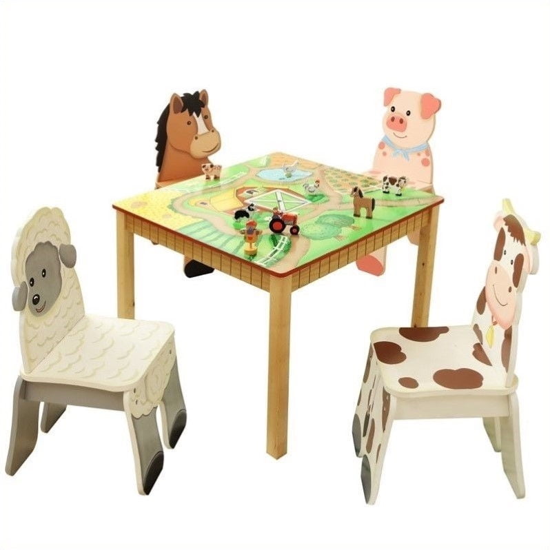animal table and chair set