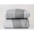 thumbnail image 5 of Colcha Cuadros Individual DORMIREAL 2 Piezas Color Gris Doble Vista Ropa De Cama, 5 of 5