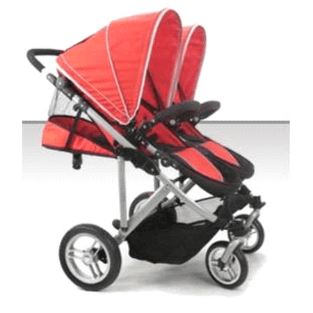 Stroll-Air DUO 4 Wheel Double Twin Baby Stroller