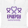 thumbnail image 4 of Inktastic Epilepsy Awareness Month Ribbon Girls Baby Dress, 4 of 5