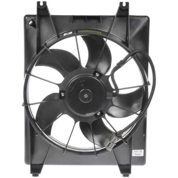 Dorman 620-738 Driver Side Engine Cooling Fan Assembly for Specific Hyundai Models Fits 2008 Hyundai Veracruz