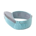 thumbnail image 1 of Portabebés de cadera con bolsillo lateral, portabebés delantero, azul claro, 1 of 5