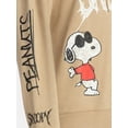 thumbnail image 4 of Snoopy Men's and Big Men's Graphic Print Fleece Hoodie, Sizes XS-5XL, 4 of 5