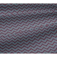 thumbnail image 5 of oneOone Viscose Jersey Fabric Chevron Ikat Printed Fabric 1 Yard 60 Inch Wide, 5 of 5