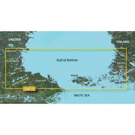 Garmin Bluechart G2 Vision Card - Garmin Bluechart® G2 Vision® Hd - Veu471s - Gulf Of Bothnia - Microsd/sd Card Format = SD ; Port Pl