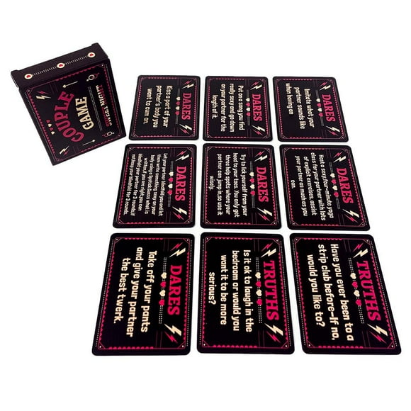 CUJM A Fun Couples Game To Spice Things Up Card Game Conversation Starter Questions