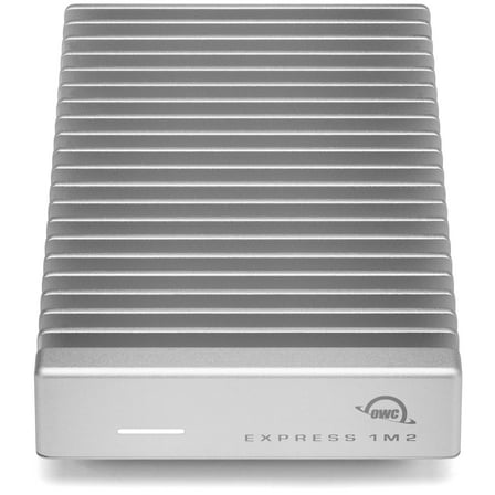 OWC Express 1M2 USB4 (40Gb/s) Bus-Powered Portable External Storage Enclosure for NVMe M.2 SSDs (Enclosure Only SSD Not Included)