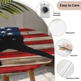 thumbnail image 3 of American Flag Round Tablecloth for 55-60 Inch Tables, Fitted Table Cover with Elastic Edge, Blue Red USA Flag Retro Hockey Waterproof Outdoor Table Cloth Protector for Patio Garden Dinner Picnic, 3 of 9