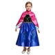 thumbnail image 5 of Disfraz de princesa Anna de Frozen de Disney para niños y niñas, vestido de Cosplay de fiesta de cumpleaños con capa, vestido de Halloween, 2024, 5 of 5