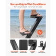 thumbnail image 4 of VEVOR Boat Trailer Steps, 2-Step, Heavy-Duty Boat Trailer Steps with Handle, Non-Slip Surface, 3 Mounting Angle Options, Carbon Steel Ladder Suitable for 3" x 3"/3" x 5"/4" x 4" Frame, Bottom Mounting, 4 of 9