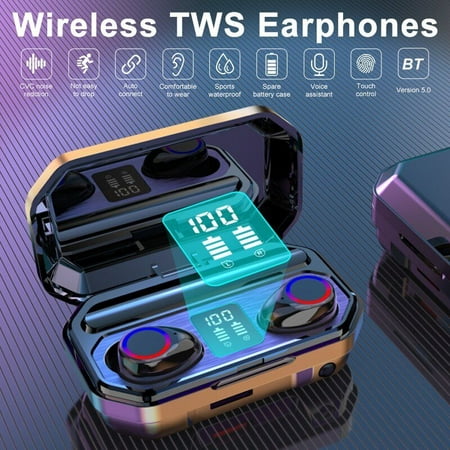 Mpow Audifonos inalambricos Bluetooth 2023 Auriculares Para Telefonos Tablet Universa