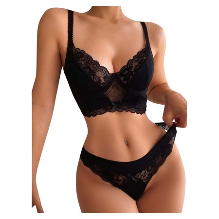 

Reed New Fashion Lace Lingerie Underwear Sleepwear Steel Ring Pajamas Garter