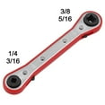 thumbnail image 1 of Bgsha Double Headed Square Ratchet Wrench Household Disassembly Air Conditioning, 1 of 7