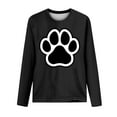 thumbnail image 4 of Vetsdori Womens 3/4 Sleeve Tops Plus Size Tunic Pullover Casual Crewneck,Graphic Lightweight T-Shirts for Woman Dressy, 4 of 4