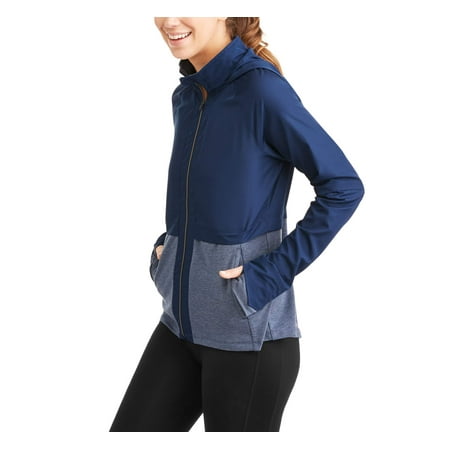 Women's Core Active Wind Jacket with Packable Hood