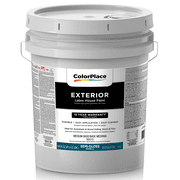 ColorPlace Medium Base, Semi-Gloss, Classic Exterior House Paint, 5 gal