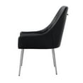 thumbnail image 4 of Posh Living Perogo Faux Leather Dining Chair in Black (Set of 2), 4 of 7