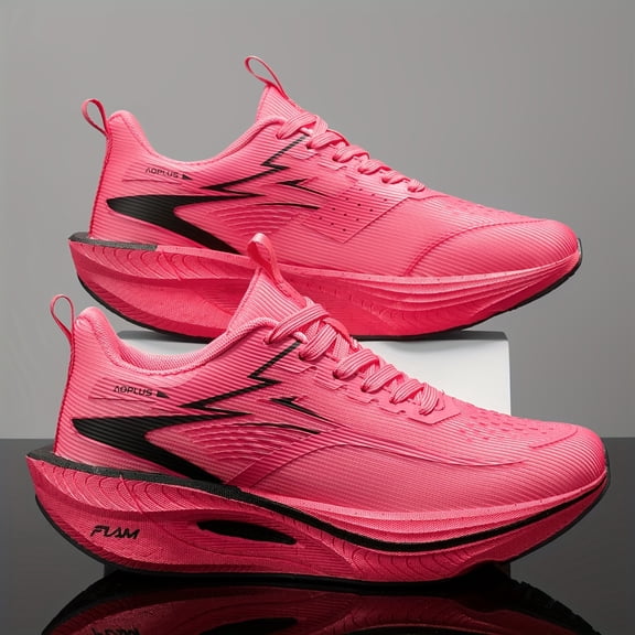 Men's Shock Absorbing Running Sneakers, Breathable Mesh Athletic Shoes, Lightweight Non-Slip Trainers for Jogging, Walking & Daily Wear, Multiple Colors