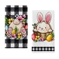 thumbnail image 3 of Yhmxh 2-Pack Easter Kitchen Towels, Easter 16x24 Inch Microfiber Kitchen Dish Cloth, Bunny & Egg Printed Kitchen Towels Set, Decorative Absorbent Hand Towels for Bathroom, Gifting Housewarming, 3 of 7