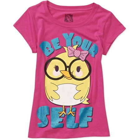 Girls Be Your Self Graphic Tee