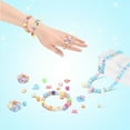 thumbnail image 2 of Kids Bracelet Making Kit: DIY Colorful Cute Jewelry Making Kit Bracelet Bead Set, 2 of 10