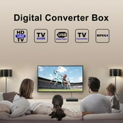 ATSC Digital TV Converter Box with TV Tuner, TV Recording, USB Multimedia Function, HDMI Output, by Mediasonic HomeWorx (HW250STB)