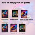 thumbnail image 4 of Hieng Gaming Room Canvas Wall Art , Game Posters Wall Decor, Gamer Paintings Picture Print for Boys Room Kids Game Room Bedroom Boys Home Decoration Unframed, 4 of 6