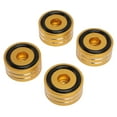 thumbnail image 1 of Pieds d'Isolation pour Haut-Parleur, Pointes en Alliage d'Aluminium Réduisent les Vibrations, avec Faible Point de Vibration Harmonique, Applicables pour Lecteur CD DVD HiFi, 1 of 7