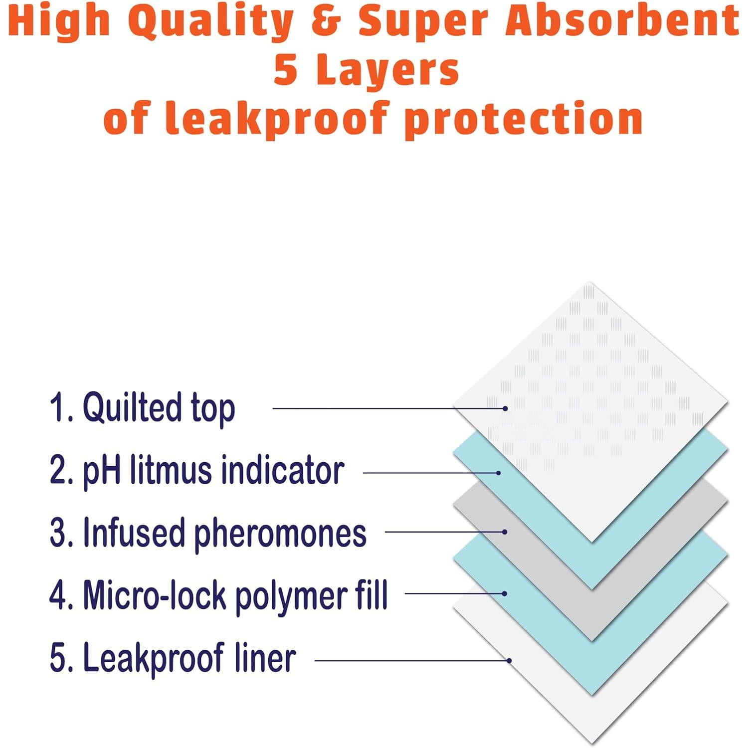 SPOT Dr. Bales Early Detection Health Monitoring Pee Pads 50 Pack for Dogs