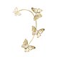 thumbnail image 1 of Pendientes para Niñas Regalos Brazalete para Amiga Sin Clip Circón Hermana Oreja Clips Pendientes Piercing para Mujeres Pendientes Ear Cuff, 1 of 5