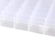 thumbnail image 2 of unbranded Transparente De Plástico Resistente Para Almacenamiento De Joyas Con 36 Espacios Modulares, 2 of 8