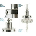 thumbnail image 2 of Progress Lighting Hinton 1-Light Industrial Pendant, Vintage Brass, Seeded Glass Shade, 2 of 3
