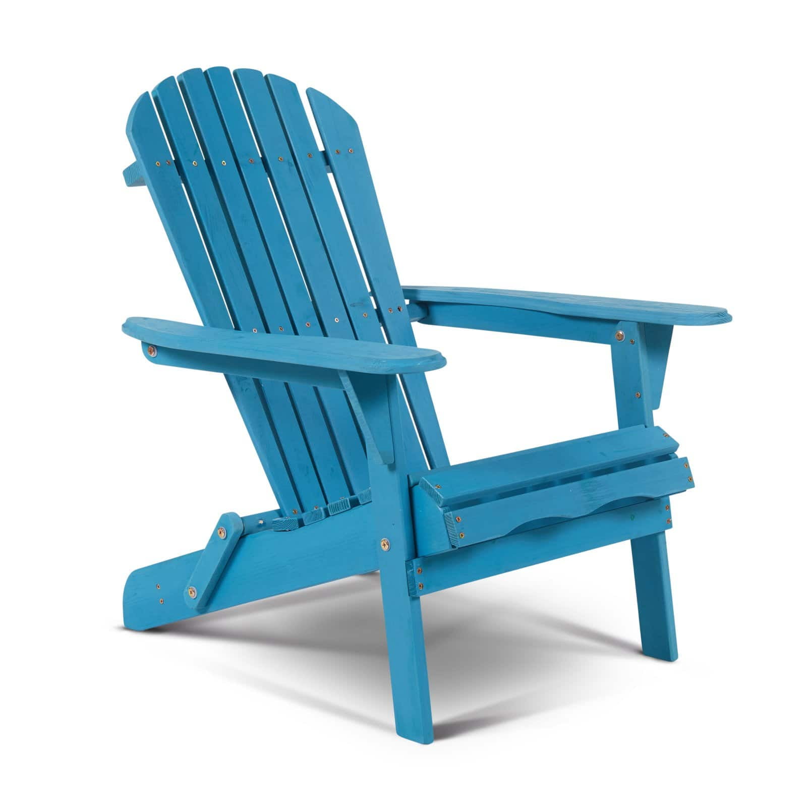 Incadozo Villaret Wood Folding Adirondack Chair Walmartcom Walmartcom