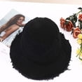 thumbnail image 4 of Sombreros de sol para mujer, de verano, informales, de ala ancha, de algodón, para playa, vacaciones, viajes, accesorios, 4 of 5