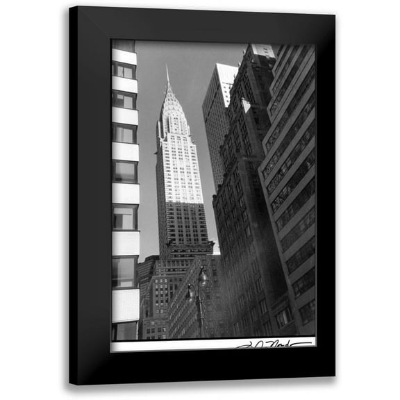 DeNardo, Laura 11x14 Black Modern Framed Museum Art Print Titled - Chrysler Building