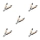 thumbnail image 2 of Minnieouse Nail Art Nipper Acero inoxidable Uña de los pies Uña Pedicura Salón portátil Bolsillo Pie Nariz doblada Alicates Tijeras Blanco Type2 NO2 Minnieouse CBP189366, 2 of 6