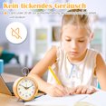 thumbnail image 1 of Monstrate Reloj despertador retro con batería de larga duración para dormitorio Reloj despertador retro de amplia aplicación Decoración del hogar, 1 of 6