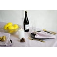 thumbnail image 2 of Yourtablecloth Chambray Round Tablecloth Rose, 70" Round, 2 of 4