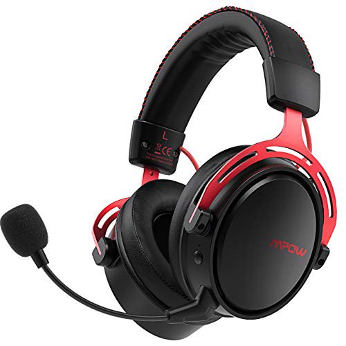 Mpow Air Wireless Gaming Headset Ps4 Headset With Double Chamber Drivers Detachable Noise Cancelling Microphone Memory Foam Gaming Headphone Walmart Com Walmart Com