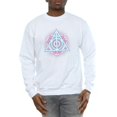 thumbnail image 3 of Harry Potter Mens Neon Deathly Hallows Sweatshirt, 3 of 5