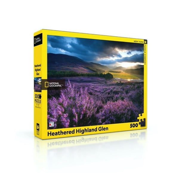 Heathered Highland Glen - Rompecabezas 500 piezas New York Puzzle Company NPZNG2026