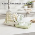 thumbnail image 6 of Oioane 2-in-1 Baby Bottle Cleaning Brush Set & Portable Drying Rack, Compact Countertop Organizer and Hygienic System for Bottles, Nipples, and Pump Parts, 6 of 7