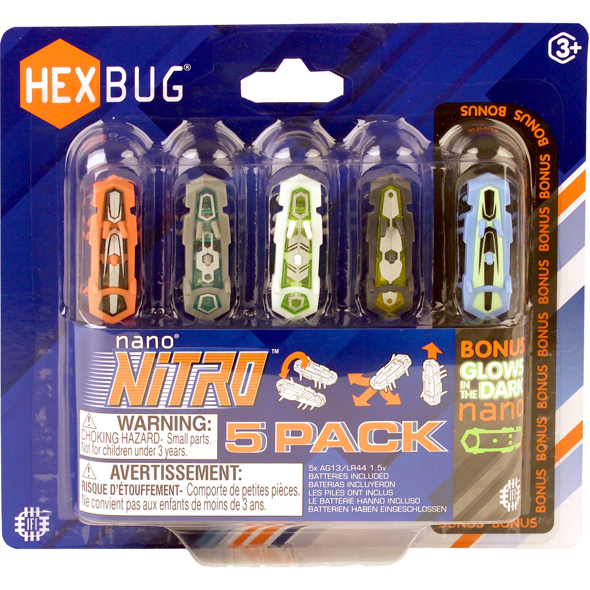 HEXBUG Nano Nitro Bugs 5 Pack Toy 