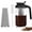 1pcs 32oz black, variant on Cold Brew Coffee Maker,32 Oz Mason Jar Pitcher with Stainless Steel Filter, Pour Spout Handle Lid, Heavy Duty Glass Airtight & Leak-Proof for Iced Coffee Tea Breastmilk Lemonade-pink