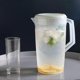 thumbnail image 5 of Plastic Water Jug With Lid Fridge Door Juice Jug Pitcher Container For Party 0.66 Gallon/2, 5 of 5