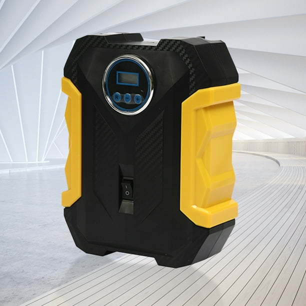 Bomba De Carga Del Coche Auto Inflador 150PSI Compresor de aire ABS PP Bomba de aire para camión SUV (Digital) Sywqhk Accesorios para autos y motos