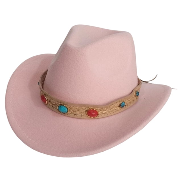 Chapeau de Cowboy Style Western pour Usage Quotidien à la Maison avec Design Classique et Attrait Intemporel