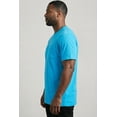 thumbnail image 3 of KingSize Men's Big & Tall Shrink-Less Lightweight Longer-Length Crewneck Pocket T-Shirt, 3 of 6